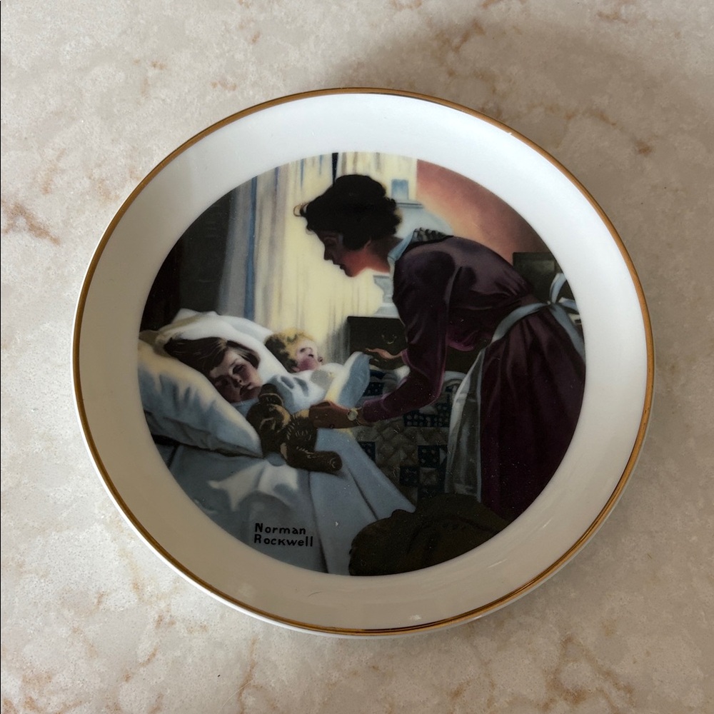 Norman Rockwell Decorative Plate
